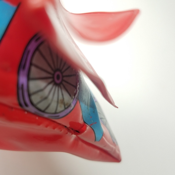 Vintage Red Pencil Case with Lunch Money Pouch - Picture 12 of 13